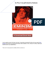 The Way I Am PDF Ebook by Eminem: Fill in The Form