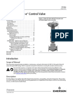 Fisher EZ Easy e Control Valve: Scope of Manual