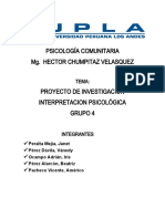 Interpetacion Psicologicas