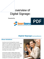 An Overview of Digital Signage:: Presented by