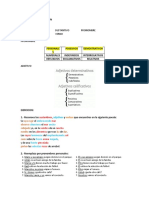 Las Partes de La Oración