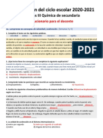 Química Solucionario Del Docente