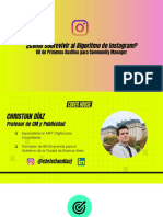 Webinar - Algoritmo de Instagram