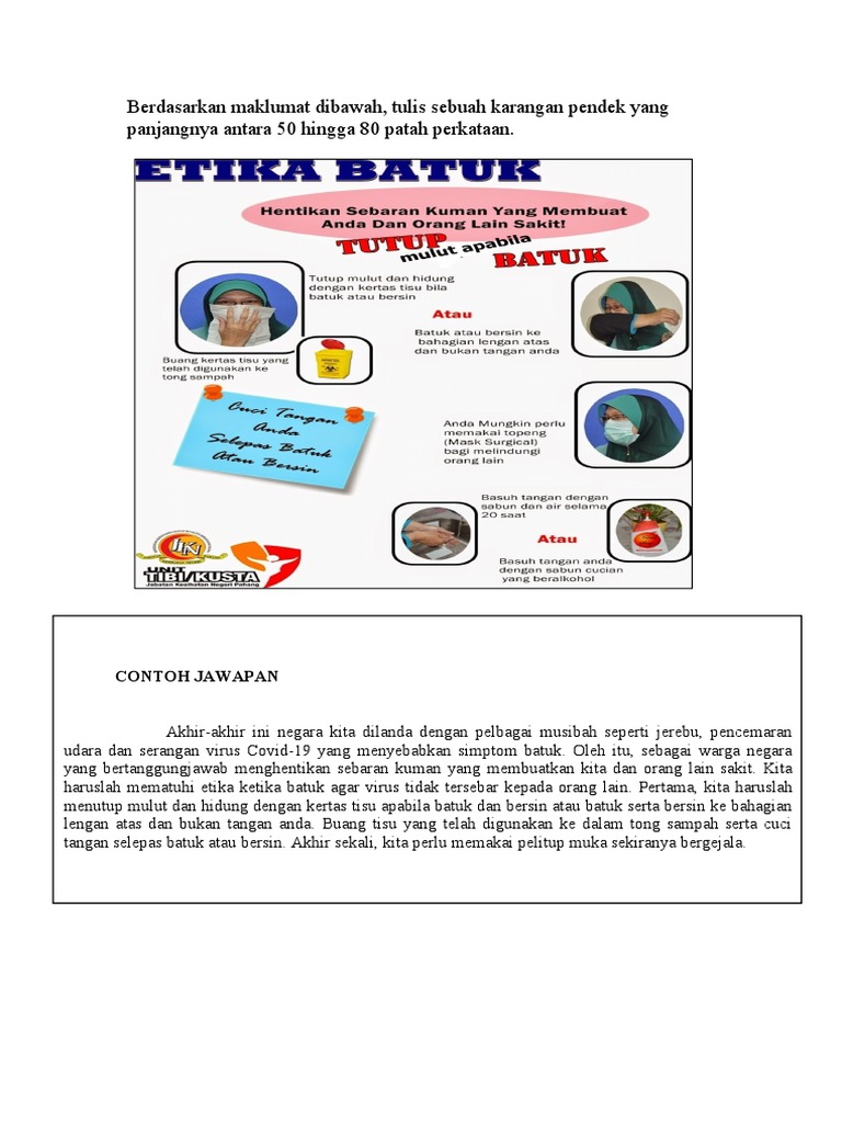 1 2 Karangan Pendek Cuti Covid 19 Jwpm Pdf