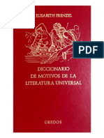 Elisabeth Frenzel - Diccionario de Motivos de La Literatura Universal. Gredos