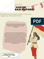 RKA K/L Kementerian Hukum dan Ham Ditjen imigrasi Kota Kupang