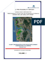 VVSL Prefeasibility Report Volume I