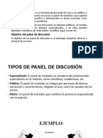 Panel de Discusión