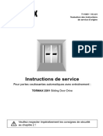 t1165 F Instructions de Service 2201