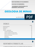 Geología de Minas 01 - 2019