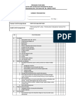 Lembar Pengamatan Pemasangan NGT Nutrisi Perenteral