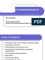 Pediatric Chemotherapy Administration: An Overview