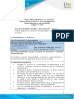 Guía de Actividades y Rúbrica de Evaluación - Tarea 2 Realizar Diagnóstico Situacional de Necesidades Educativas en El Municipio