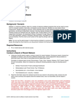 14.1.11 Lab - Anatomy of Malware