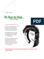 We Wear The Mask Analysis