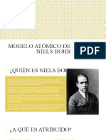 Modelo Atómico de Niels Bohr