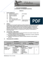 INGENIERÍA INDUSTRIAL 9°CICLO Ingles IV