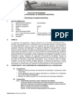 INGENIERÍA INDUSTRIAL 9°CICLO Seguridad e Higiene Industrial