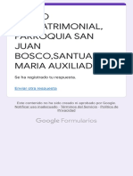 Curso Prematrimonial, Parroquia San Juan Bosco,Santuario Maria Auxiliadora