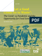 EE02 WALDEN BELLO - CoVid-19 and Opportunity For Food Sovereignty