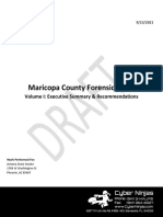 Executive Summary Of Maricopa County Forensic Audit