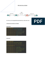 OSPF Entre Cisco y Fortigate