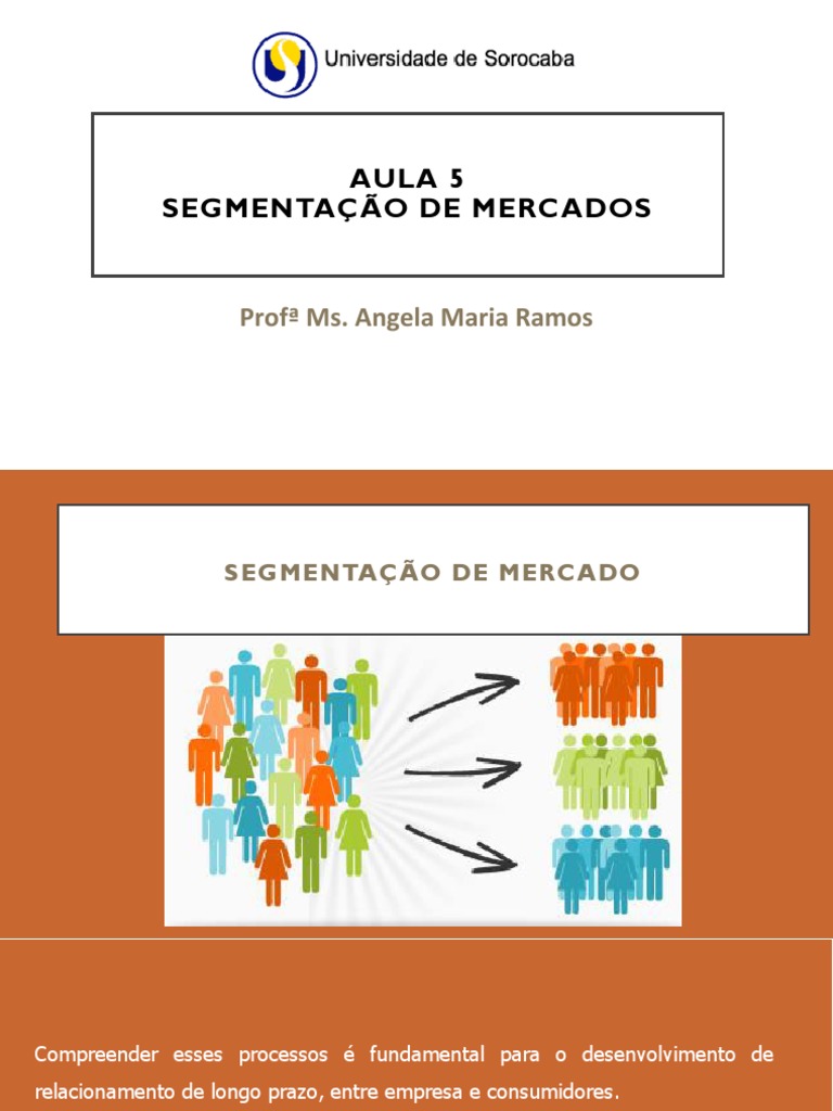 Tipos e Critérios de Segmentação de Mercado | PDF | Segmentação de ...