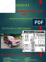 1.5.-Technical Abreviations - Fuse Box Toyota Rav4