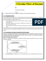 Ch.1 - Circular Flow of Income - Macroeconomics