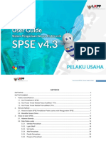 User Guide SPSE v4.3 (Pelaku Usaha) Tender Juni 2020