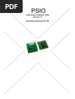 Switch Board Installation Guide Revision 1.2 Playstation Mainboard (Pu-20)