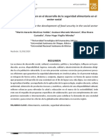 Aspectos Influyen Seguridad Alimentaria