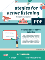 Strategies For Active Listening