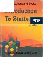 Introduction To Statistics (3rd Edition) by Ronald E.walpole