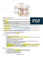 Dermatology Notes