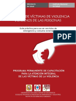 Atencion de Victimas de Violencia Derechos de Las Personas