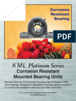 KML Corrosion Resistant Mounted Bearing Units Maximize Productivity