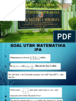 Soal Pemantapan Utbk 2021