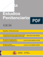 Criminología comparada de cinco trastornos mentales