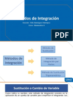 Métodos de Integración