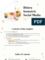 Dintra Isometric Social Media by Slidesgo