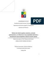 Sintesis de Oxido de Grafeno Reducido y Aminado Quimicamente