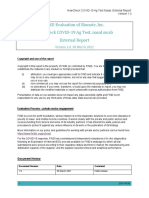 Find Evaluation of Bionote, Inc. Nowcheck Covid-19 Ag Test, Nasal Swab External Report