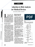 An Introduction To Risk Analysis For Medical Devices - Fredric Mattsson