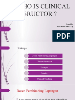 Clinical Instrutor PPT