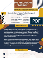 Analisis Kasus Percobaan Pencurian Dengan Kekerasan