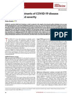 Immune Determinants of COVID-19 Disease
