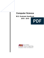 Computer Science: M.S. Graduate Handbook 2018 - 2019