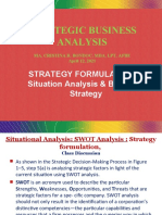 Situation Analysis Business Strategy