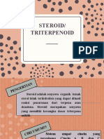 STEROIDTRTERPENOID New